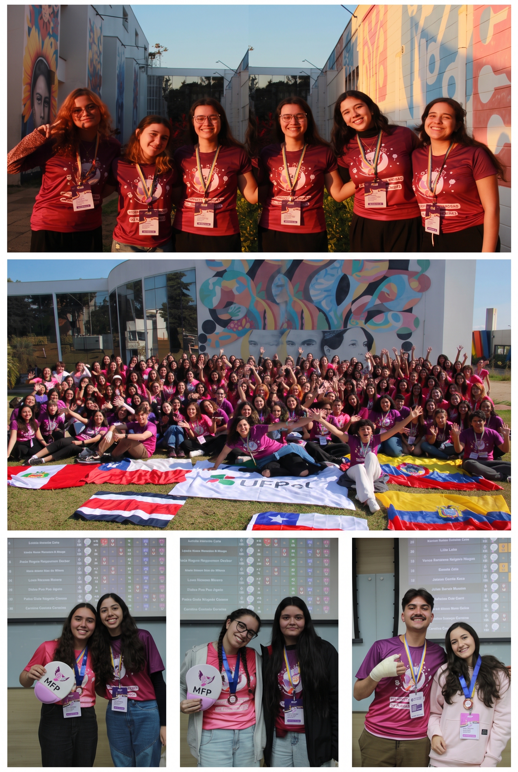 Alunas do CIC na Maratona Feminina de Programação 2025